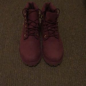Purple timberlands